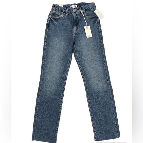 Good American Denim - *NWT, Good American, Women’s, Good Classic Jeans, Size 0, Indigo Blue